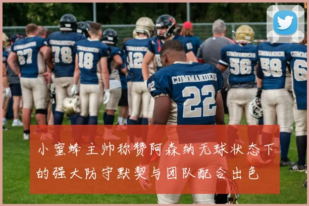 小蜜蜂主帅称赞阿森纳无球状态下的强大防守默契与团队配合出色